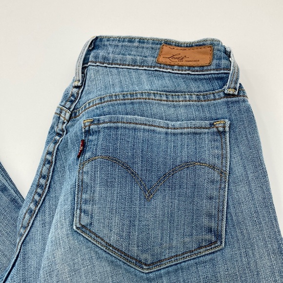 Levi’s jeans supreme curve size 28 x 30 skinny boot cut stretch jeans - Picture 5 of 7